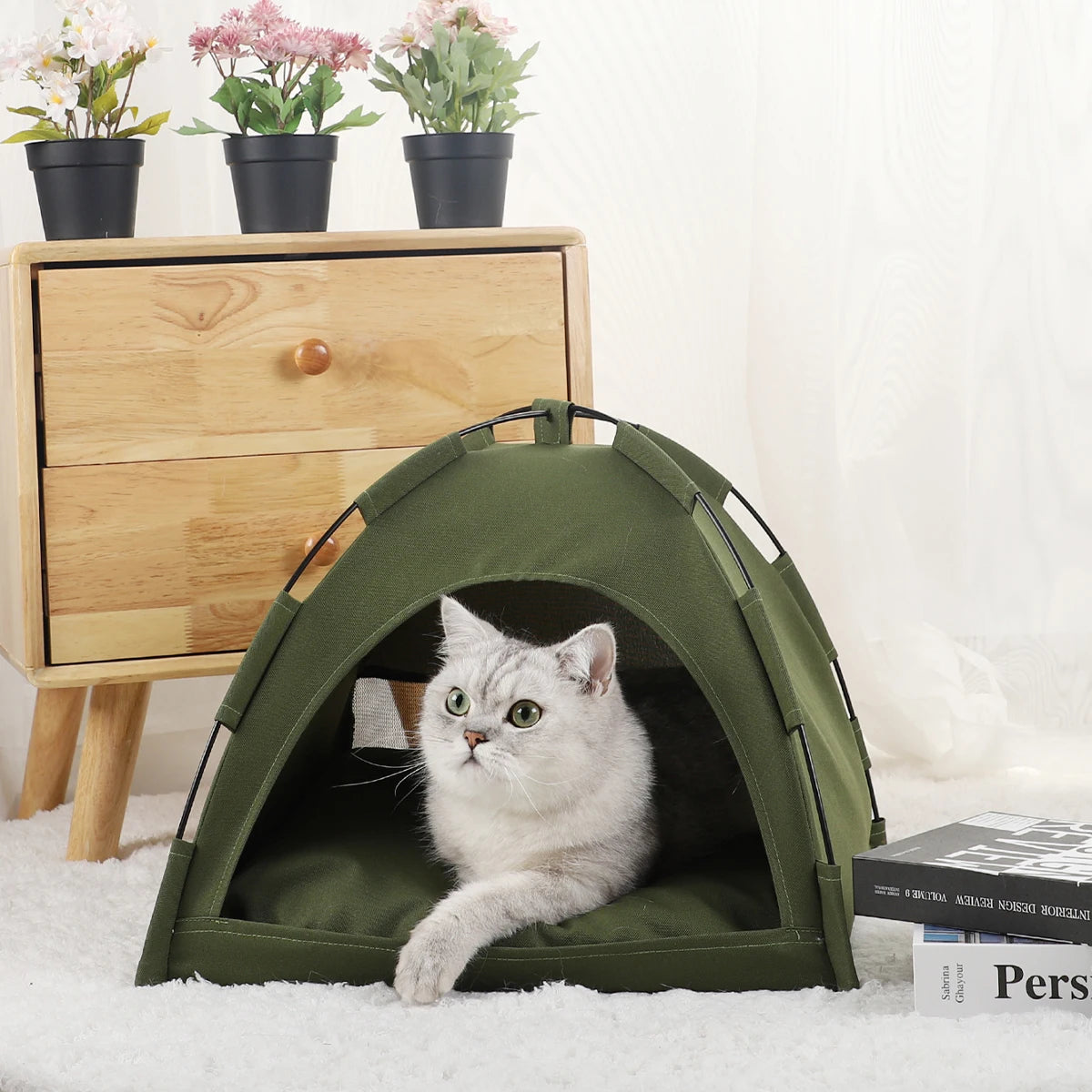 Premium Indoor Pet Tent (4.6 star rating)