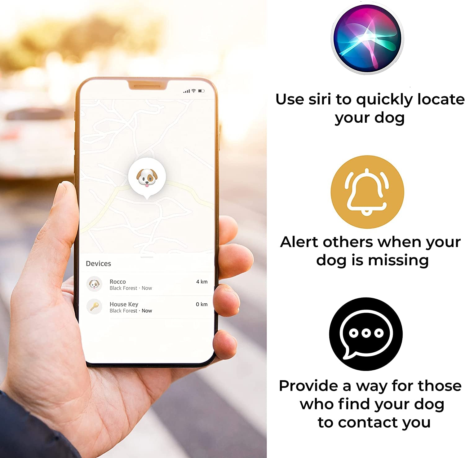 Protective AirTag Collar Case