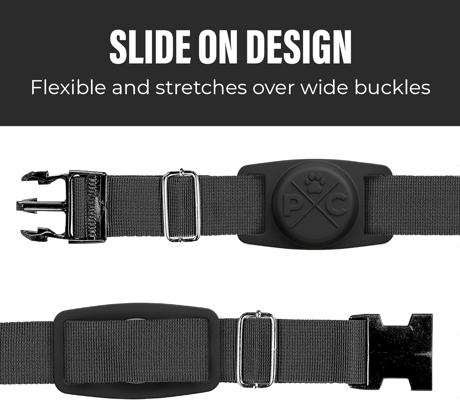 Protective AirTag Collar Case