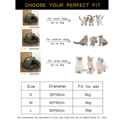 Premium Indoor Pet Tent (4.6 star rating)